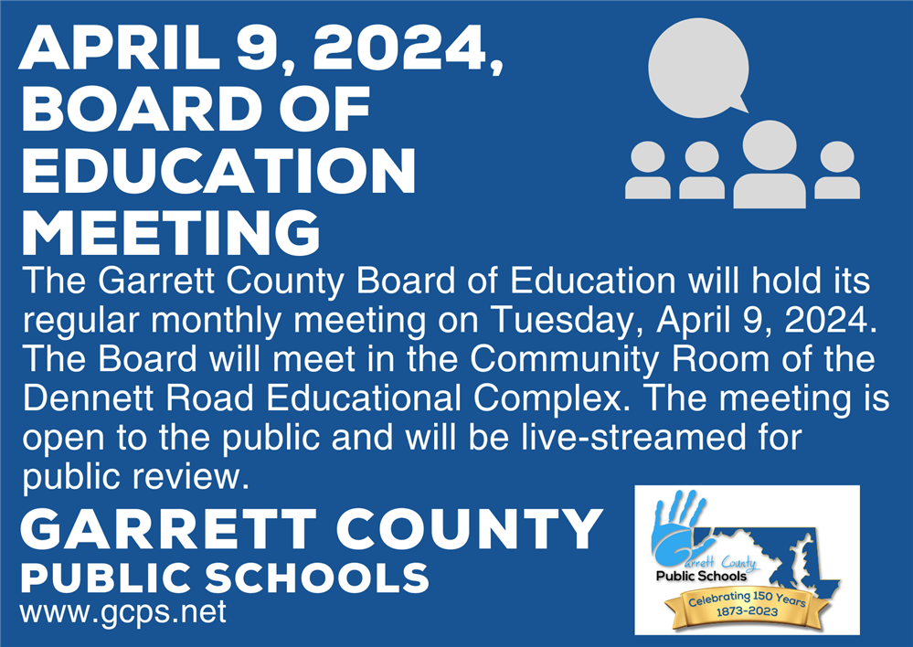 Infographic highlighting the April Board Meeting as detailed in the story.